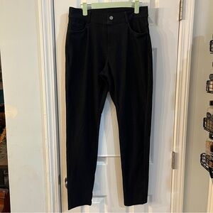 YELETE Black denim look leggings